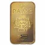 PAMP Suisse 1 oz Gold Bar