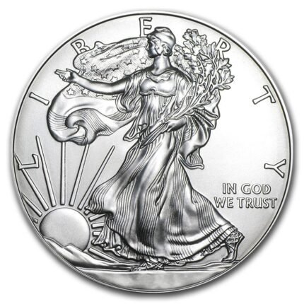 1oz american eagle silver coin