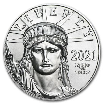 2021 1 oz American Platinum Eagle BU