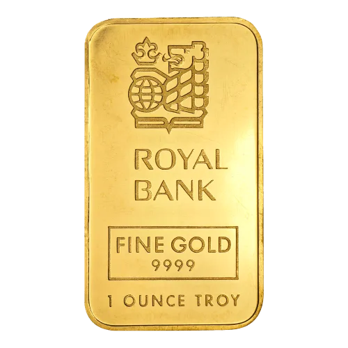  1 oz Royal Bank of Canada Gold Bar | Johnson Matthey Gold Bar