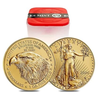 1 oz 2024 Gold American Eagle $50 Coin BU
