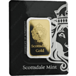 Scottsdale Mint Lion Gold Bars at the Lowest Prices Online