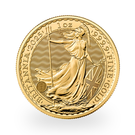 2025 1 Ounce Gold Britannia by The Royal Mint