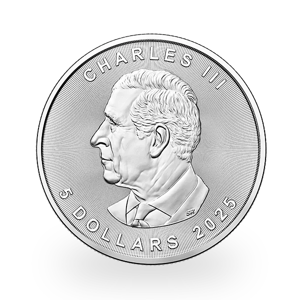 1 Ounce Silver Maple Leaf - Monster Box of 500 (2025)