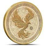 2025 Niue Gold Phoenix Coin featuring the mythical phoenix design