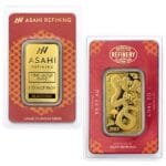 2025 Asahi Lunar Snake Gold Bar