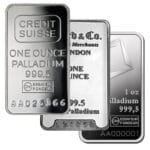 1 oz Palladium Bar