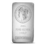 1 Kilo Sunshine Morgan Silver Bar