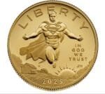 Comic Art 24-Karat Gold Proof Coin – Superman in Pure Gold