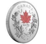 2021 $100 Our National Colours Pure Silver Coin – 1 oz .9999 Proof Silver