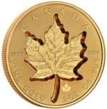 2 oz $2 Gold Canadian Maple Leaf Coin Super Incuse – Royal Canadian Mint