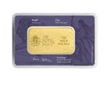 Una and the Lion 1 oz Gold Bullion Minted Bar in 999.9 Fine Gold