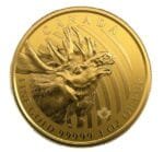 2018 Canada $200 Golden Elk 1 oz Gold Coin – Call of the Wild Series