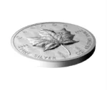 2024 Ultra-High Relief 1 oz Silver Maple Leaf Coins – 10-Coin Set