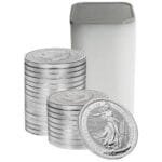 2026 Britannia 1 oz Silver Bullion Coin Tube – 50 Coins
