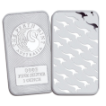 silver minted bar